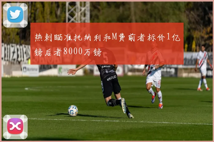热刺瞄准托纳利和M费前者标价1亿镑后者8000万镑