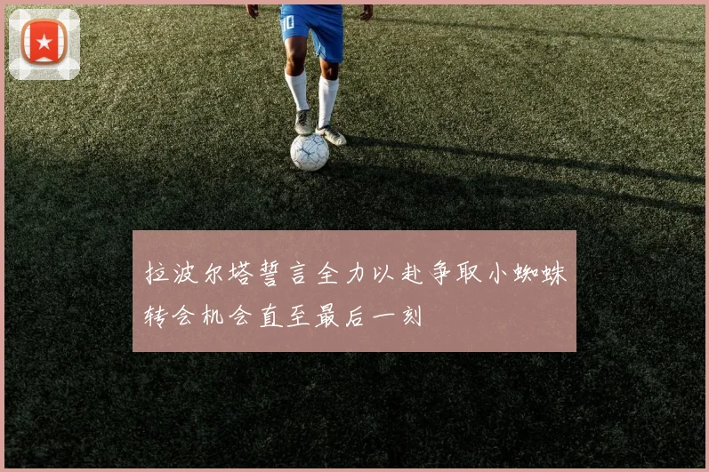 拉波尔塔誓言全力以赴争取小蜘蛛转会机会直至最后一刻